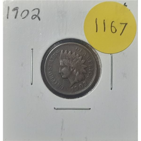 1902 USA Indian Head Penny