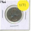 Image 1 : 1966 USA Washington Quarter