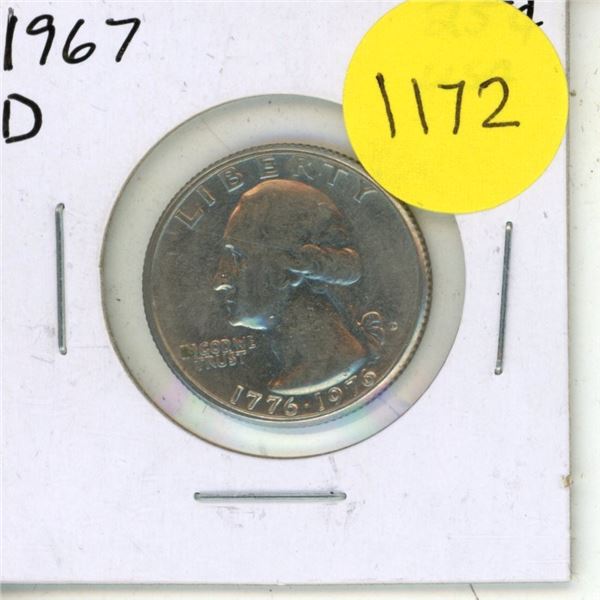 1967 D USA Washington Quarter