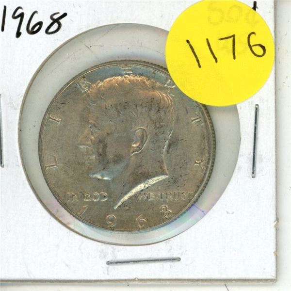 1968 USA Kennedy Half Dollar
