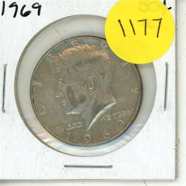 1969 USA Kennedy Half Dollar