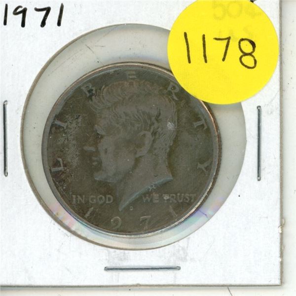 1971 USA Kennedy Half Dollar