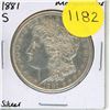 Image 1 : 1881 S USA Silver Morgan Dollar - San Francisco Mint