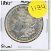 Image 1 : 1885 USA Silver Morgan Dollar