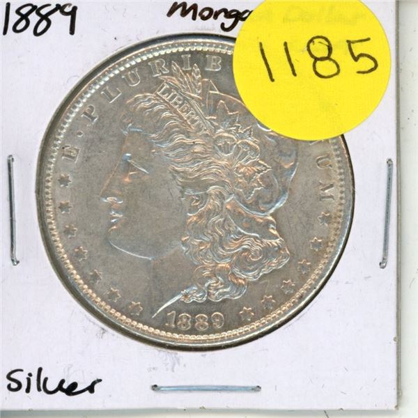 1889 USA Silver Morgan Dollar