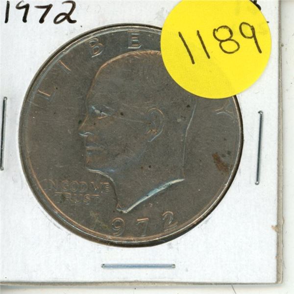 1972 USA Eisenhower Dollar