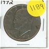 Image 1 : 1972 USA Eisenhower Dollar