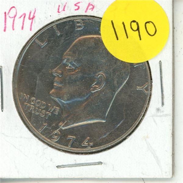 1974 USA Eisenhower Dollar