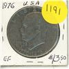 Image 1 : 1976 EF USA Eisenhower Dollar