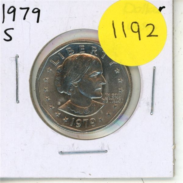 1979 S USA Susan B. Anthony Dollar - San Francisco Mint