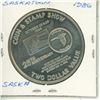 Image 2 : 1986 Saskatoon Coin And Stamp Show 25th Anv. Trade Dollar