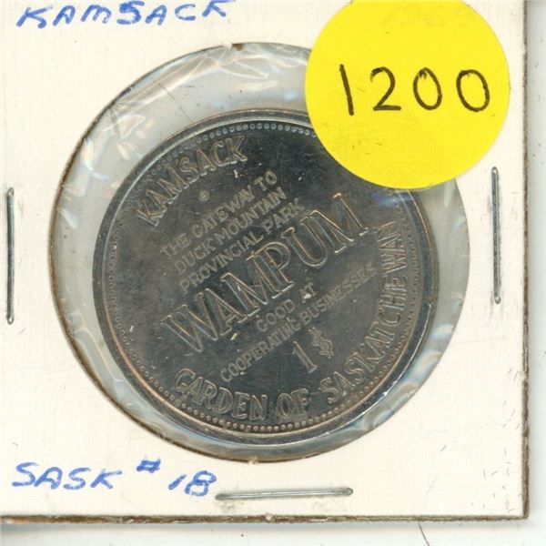 1969 Kamsack Wampum Trade Dollar