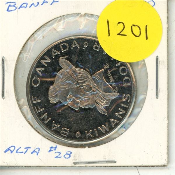 1970 Banff Kiwanis Trade Dollar