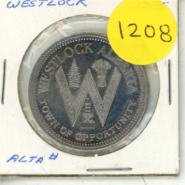 1985 Westlock Wolves Dollar