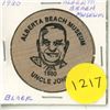 Image 1 : 1980 Alberta Beach Museum Wooden Nickel
