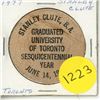 Image 1 : 1977 Stanley Clute Wooden Nickel