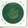 Image 2 : Medicine Hat Fifty Cent Casino Chip