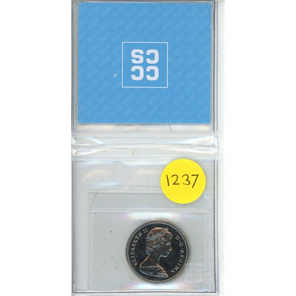 1969 Canadian Fifty Cents - CCCS PL-64