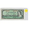 Image 1 : 1954 UNC Bank Of Canada One Dollar Bank Note