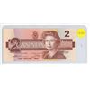 Image 1 : 1986 UNC Bank Of Canada Two Dollar Bank Note