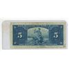 Image 2 : 1937 Bank Of Canada Five Dollar Bank Note
