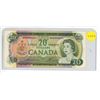 Image 1 : 1969 Bank Of Canada Twenty Dollar Bank Note