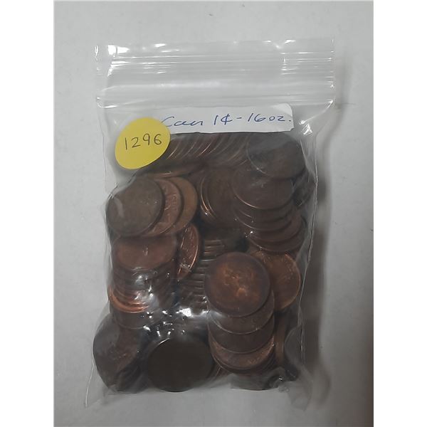 One Pound Of Canadian Small Cents