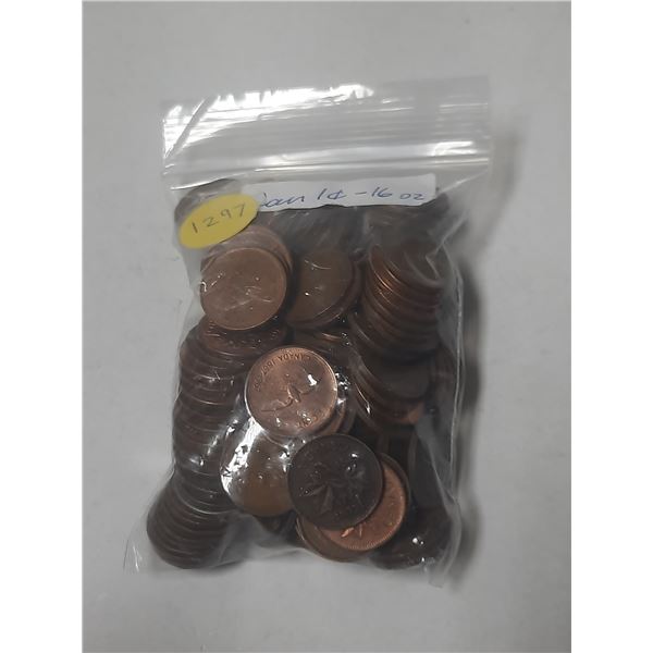 One Pound Of Canadian Small Cents