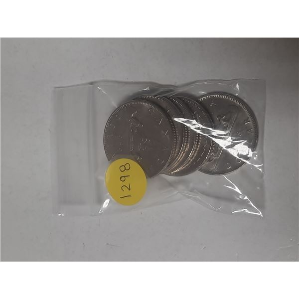 5 Canadian Nickel Dollars