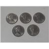 Image 3 : 5 Canadian Nickel Dollars