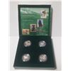 Image 1 : 1997 Canadian Sterling Silver Fifty Cent Four Coin Set - Canada's Best Friends