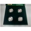 Image 2 : 1997 Canadian Sterling Silver Fifty Cent Four Coin Set - Canada's Best Friends