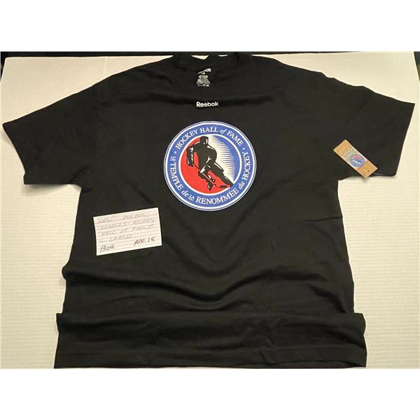 New Reebok Legends - Hockey Hall of Fame Tshirt - Lg