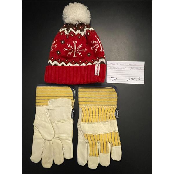 Tim Horton's toque and Thinsulate gloves