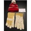 Image 2 : Tim Horton's toque and Thinsulate gloves