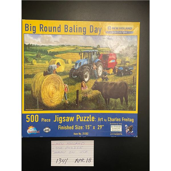 New Holland - 500 piece puzzle - Made in USA