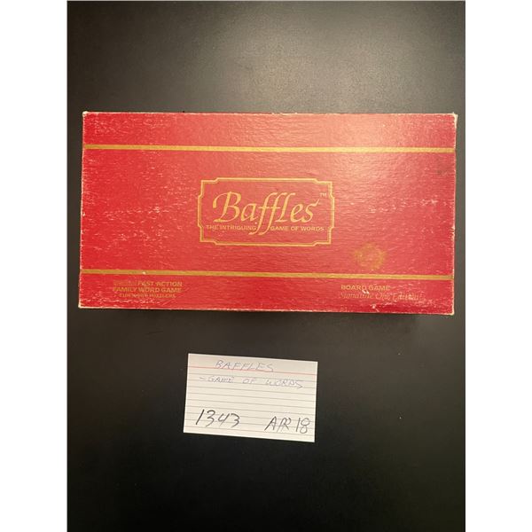 Baffles - game of words