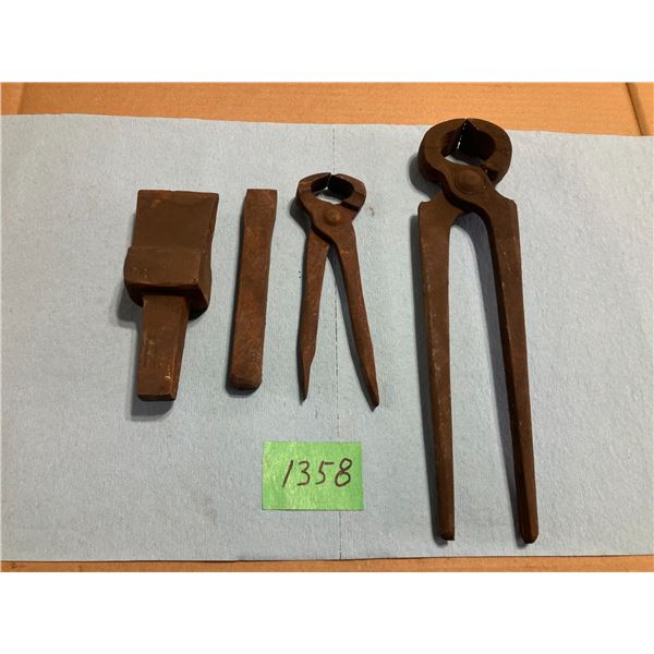 Misc. Vintage Blacksmith Tools