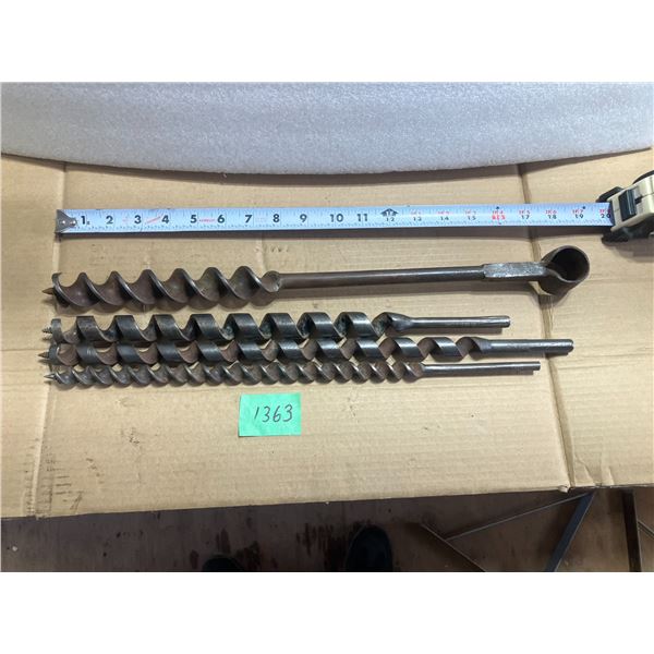 Vintage Auger Bits