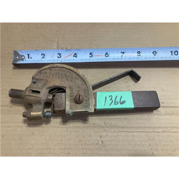 Vintage Saw Set Guage