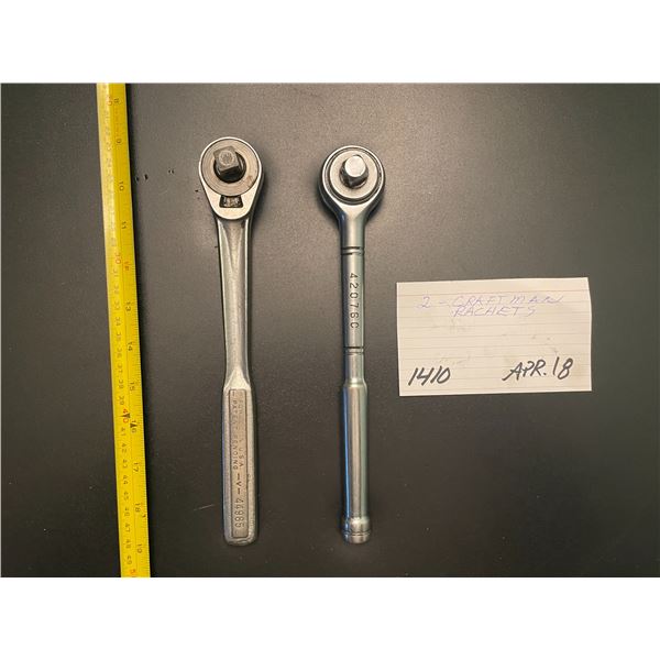 2 - Craftsman ratchets