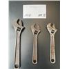 Image 2 : 3 crescent wrenches