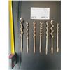 Image 2 : 7 Wood auger bits
