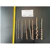 Image 1 : 8 Wood auger bits
