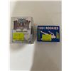 Image 1 : 1991-92 sealed upper deck box of high number series and 1991 score rookies 40 baseball cards