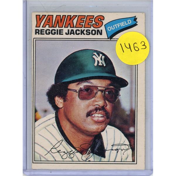 1977 O-Pee-Chee - Yankees Reggie Jackson 200.