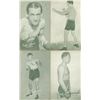 Image 2 : (8) 1947-1966 Exhibit Boxing Cards.