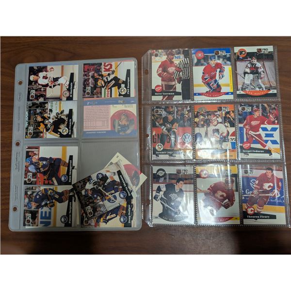 Lot of Vintage PRO SET/ SCORE 91 NHL Hockey cards 1990s