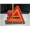 Image 2 : Emergency Warning Triangle Flare Kit.