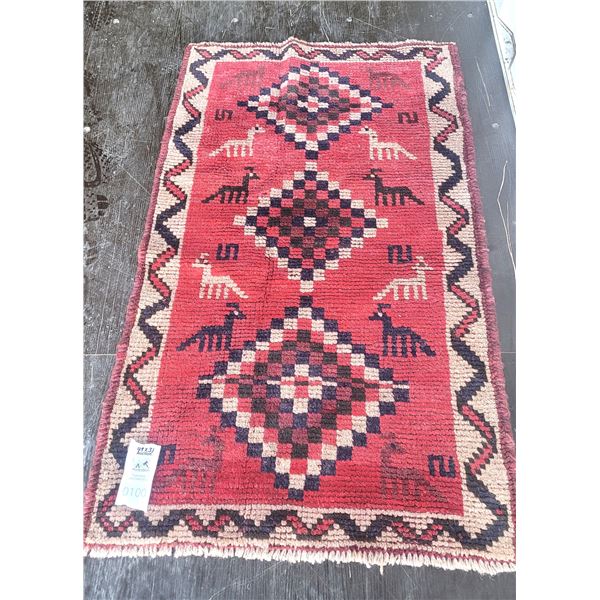 Persian Wool Rug, Shiraz SC3 - C